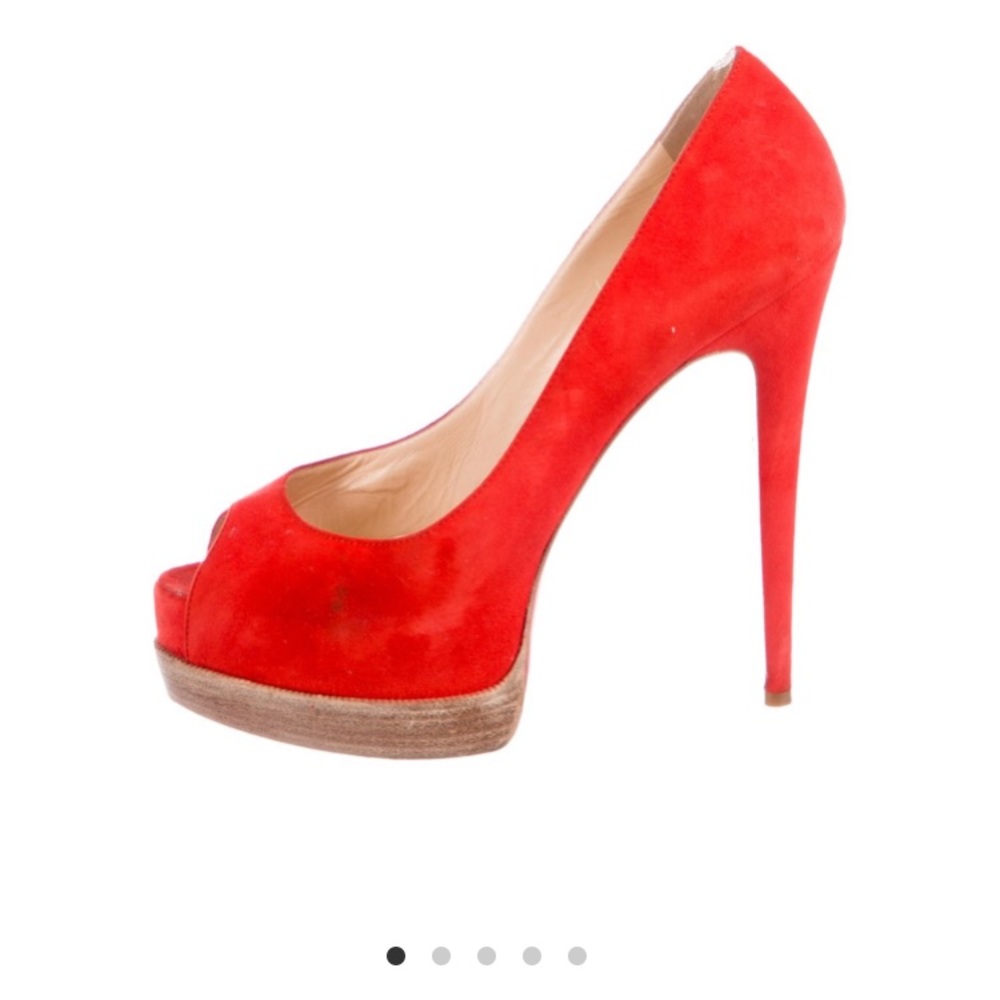 Christian Louboutin Red Pumps - Picture 5 of 6